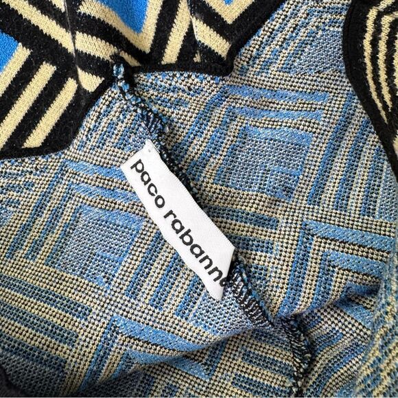 Paco Rabanne Geometric Jacquard Shorts Size XS - Picture 7 of 8